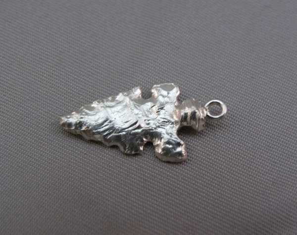 Michele's Wearable Art - Arrowhead Pendant