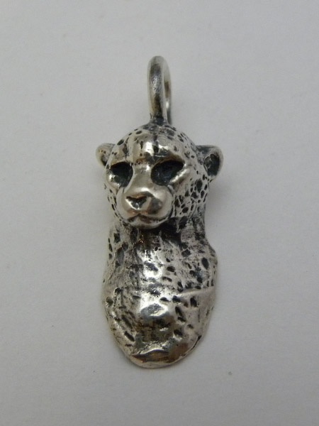 Michele's Wearable Art - Cheetah Pendant