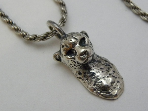 Michele's Wearable Art - Cheetah Pendant