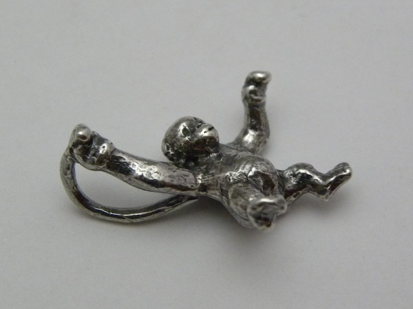 Michele's Wearable Art - Chimpanzee Pendant