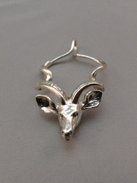 Michele's Wearable Art - Kudu Pendant
