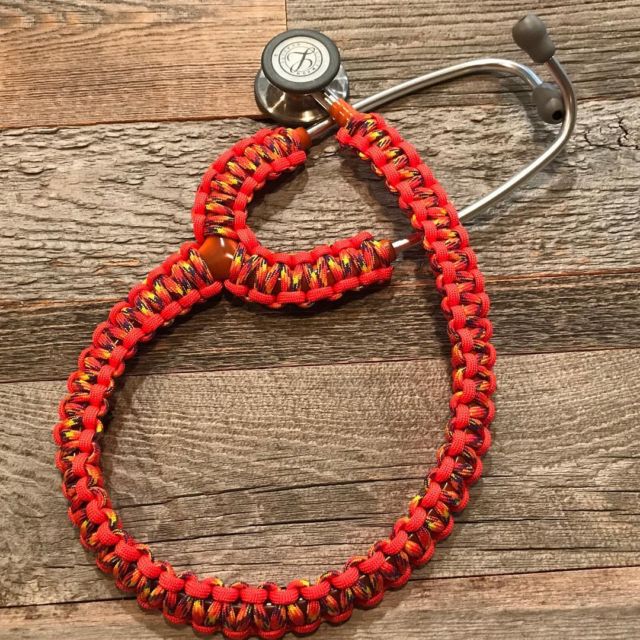 Latest stethoscope cover delivered - love the colors!